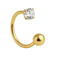 Piercing Ouro 18K Com...
