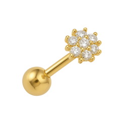 Piercing Ouro 18K Tragus...