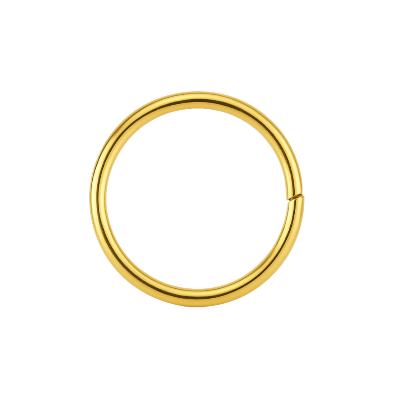 Piercing Ouro 18K Argola De Nariz Simples