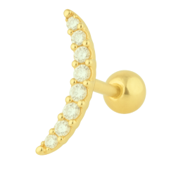 Piercing Ouro 18K Banana...