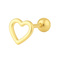 Piercing Ouro 18K Tragus...