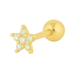 Piercing Ouro 18K Tragus...