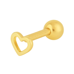 Piercing Ouro 18K Tragus...