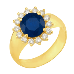 Anel Ouro 18K Formatura...