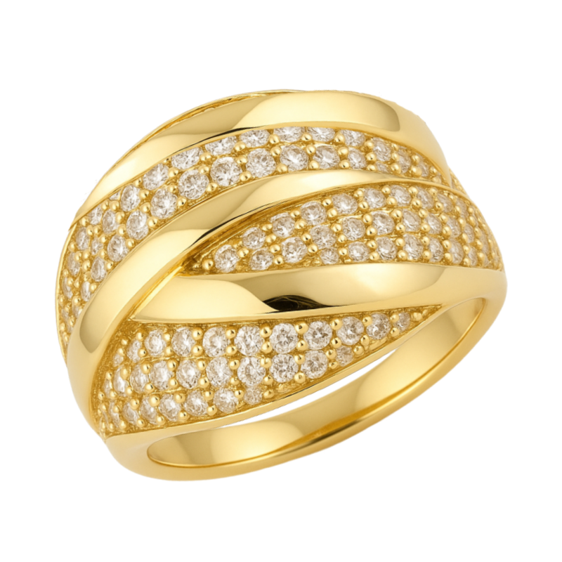 Anel Ouro 18K Dunas