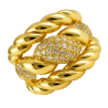 Anel Ouro 18K Cordas