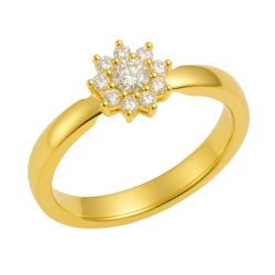 Anel Ouro 18K Formatura...