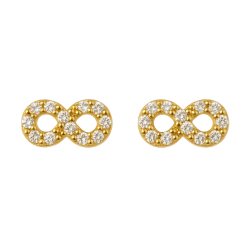 Brinco Ouro 18K Infinito...