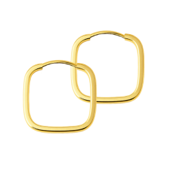 Brinco Ouro 18K Argola...