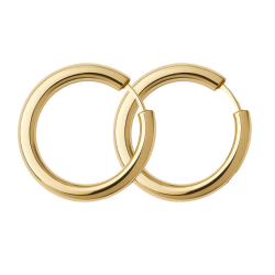 Brinco Ouro 18K Argola...