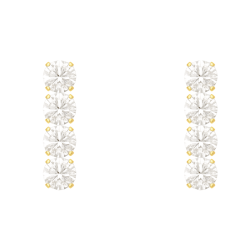 Brinco Ouro 18K Tracinho...