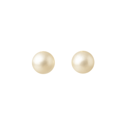 Brinco Ouro 18K Pérola 3mm