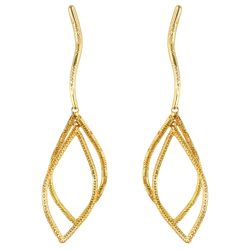 BRINCO DE OURO  FOLHAS...
