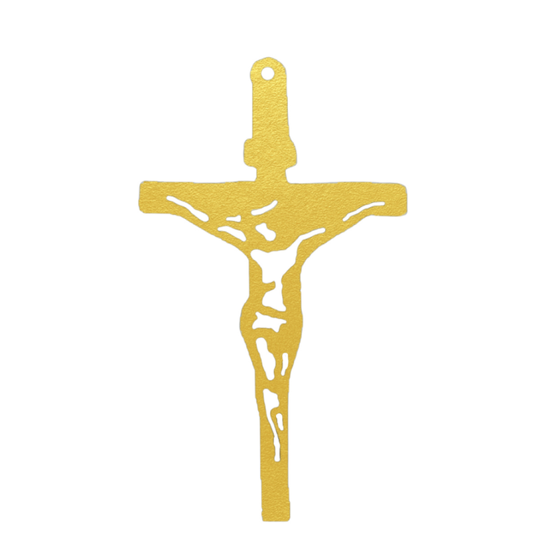 Pingente Ouro 18K Cruz Laser