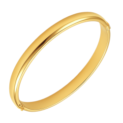 Bracelete Ouro 18K Abaulado...