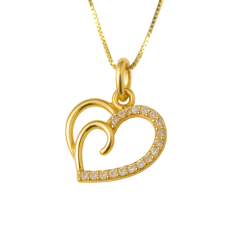 Pingente Ouro 18K Coracao...