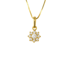 PG.AU.AMA.FLOR C/ZIRCONIA