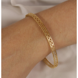BRAC.AU.AMA.BRACELETE CORAÇÕES P