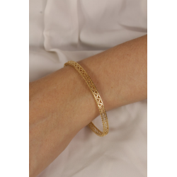 BRAC.AU.AMA.BRACELETE CORAÇÕES P