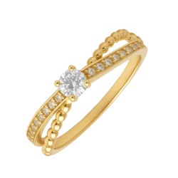 Anel Ouro 18K Com...