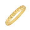 Anel Ouro 18K Aparador Fino Fosco Diamantado