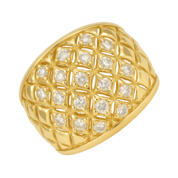 Anel Ouro 18K Céu De...