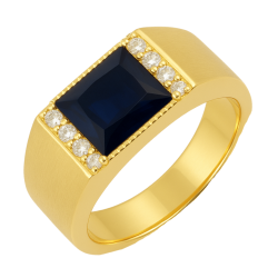 Anel Ouro 18K Formatura Com...