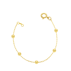 Pulseira Ouro 18K Infantil...