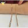Pulseira Ouro 18K Palmeira 19cm