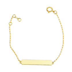 Pulseira Ouro 18K Infantil...