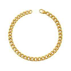 Pulseira Ouro 18K Grumet 22cm