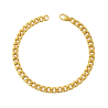 Pulseira Ouro 18K Grumet 22cm