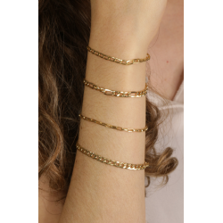 Pulseira Ouro 18K Grumet 22cm