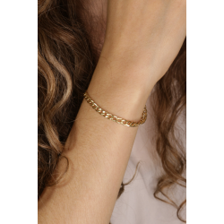 Pulseira Ouro 18K Grumet 22cm