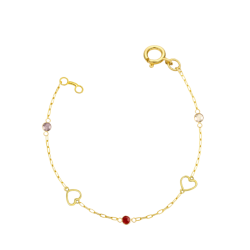 Pulseira Ouro 18K Infantil...