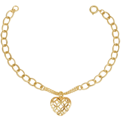 Pulseira Ouro 18K Elo...