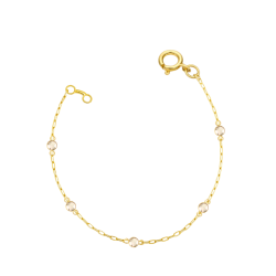 Pulseira Ouro 18K Infantil...