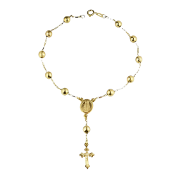 PULSEIRA  18K TERÇO COM...