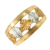 Anel Ouro 18K Tricolor 5 Bolas