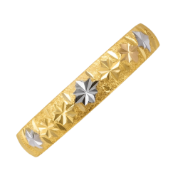 Anel Ouro 18K Tricolor...