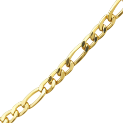 Pulseira Ouro 18K 3x1 21cm