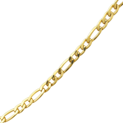 Pulseira Ouro 18K 3x1 21cm