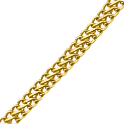 Pulseira Ouro 18K Lacraia 19cm