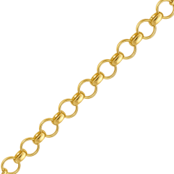 Pulseira Ouro 18k Elo...