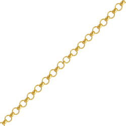 Pulseira Ouro 18K Elo...