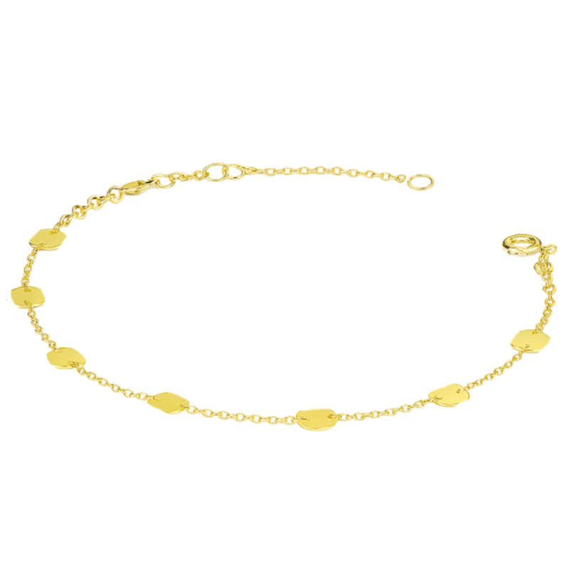 PULS.AU.AMA.CORRENTE COM PLAQUINHAS OVAL
