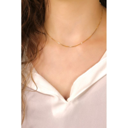 Corrente Ouro 18K Veneziana Fina 40cm