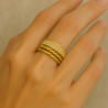 Anel Ouro 18K Alegria