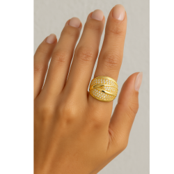 Anel Ouro 18K Dunas