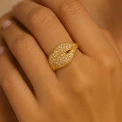 Anel Ouro 18K Sedução